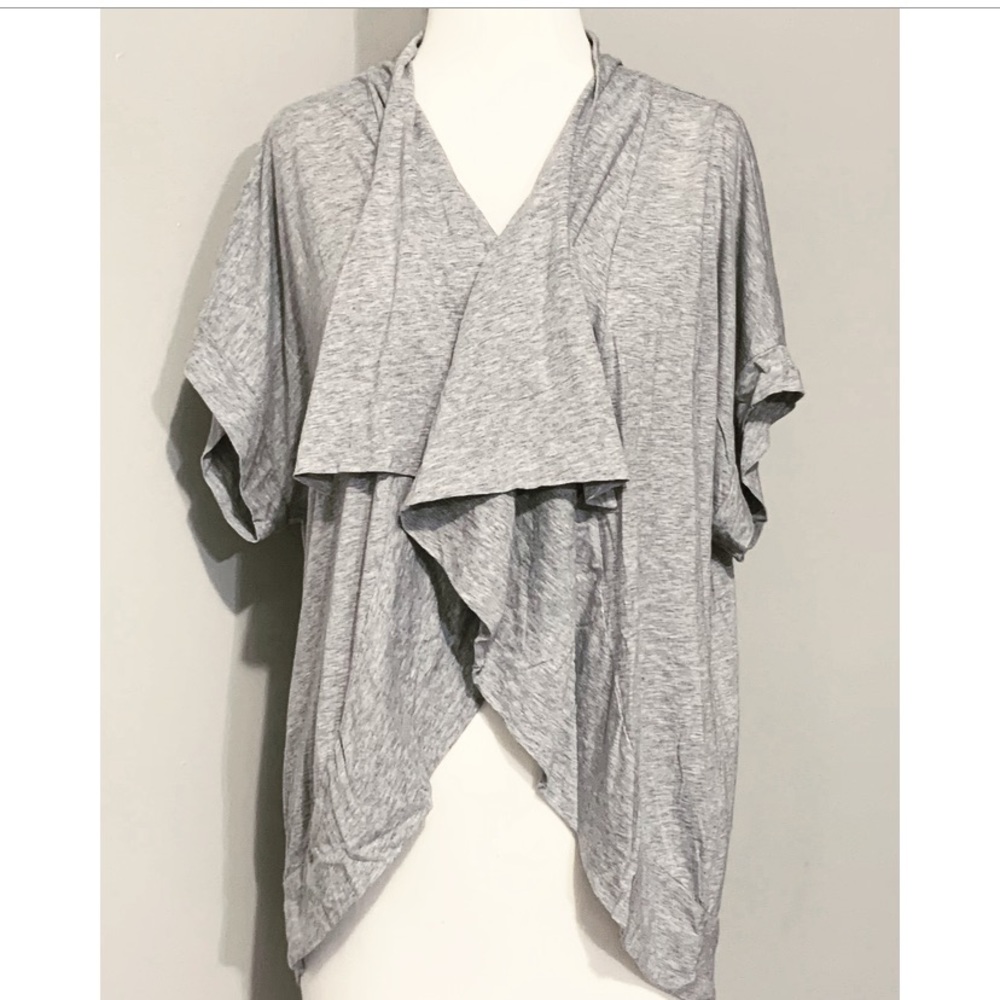 Splendid short sleeve open front cardigan